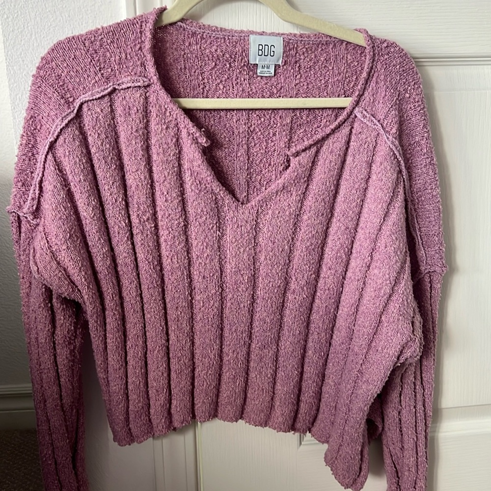 Mauve urban outfitters sweater